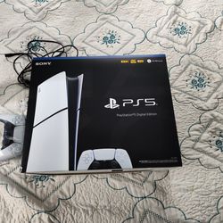 PS5 Digital Edition And Stand 