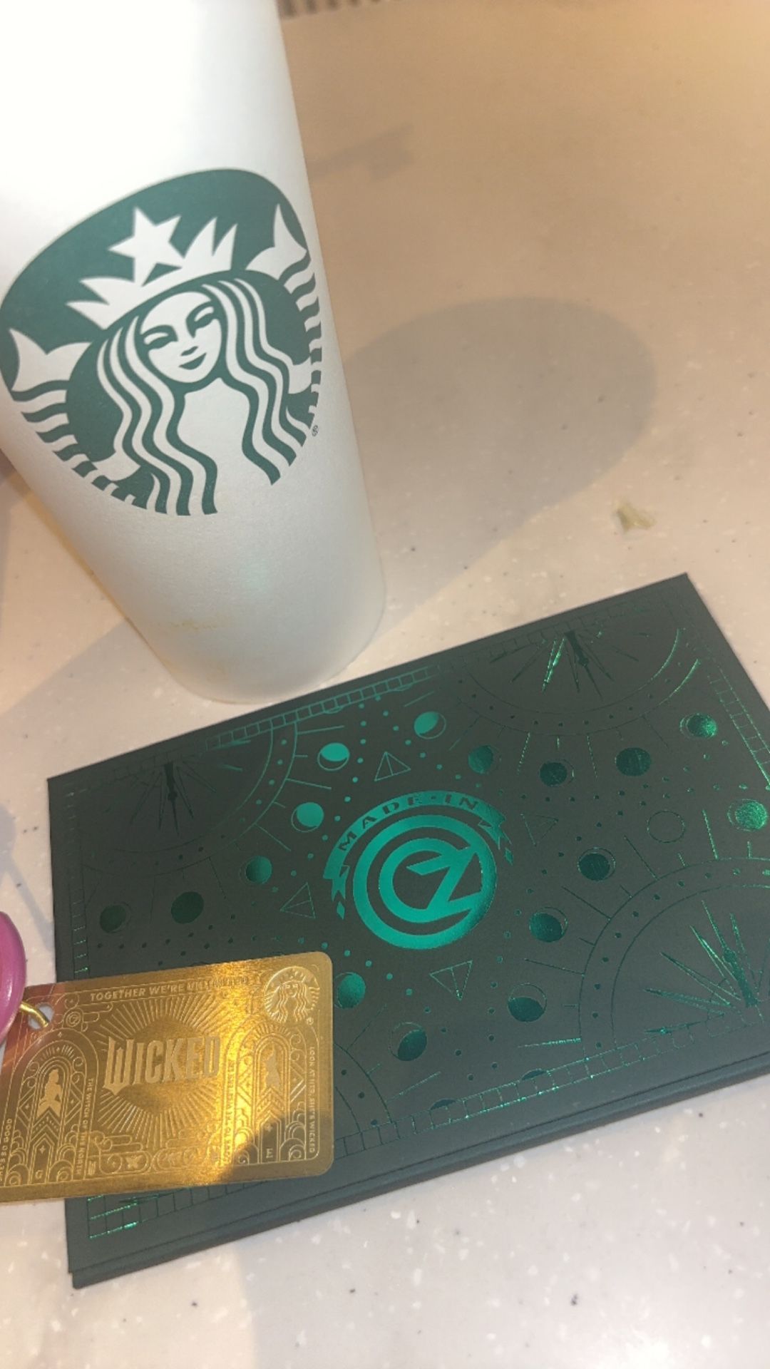 Wicked Starbucks Key Chain Tag $75