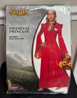 Adult Medieval Princess Costume size M just $7