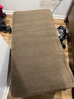 Brown sofa, loveseat, & ottoman