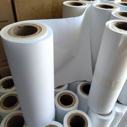 BRITE WHITE - art / craft / banner PAPER ROLLS ---- $4.00