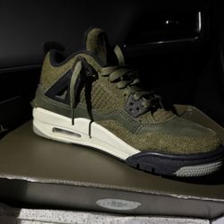 Jordan 4 Olive Green 