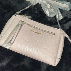 Steve Madden Embossed Blush Crossbody Purse