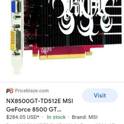 MSI GeForce 8500 GT