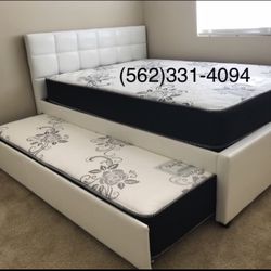 👉🏽👉 Full/Twin Trundle New Beds With Both Mattresses Included 