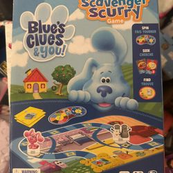 Blues Clues Game $10 