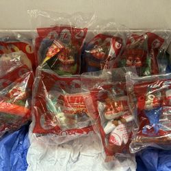 2010 McDonald’s Chipmuchs Chipwrecked Happy Meal Toys Lot Of 8