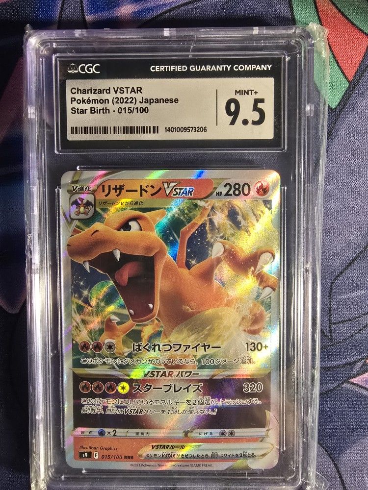 Charizard Slab 9.5