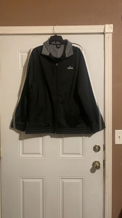 Spalding Starter Black and Gray Men's Jacket