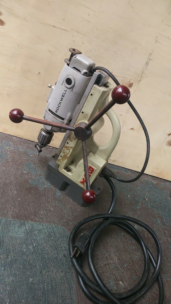 BUX ROCKWELL MAGNETIC DRILL PRESS