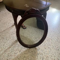 Wall Table With Mirror 