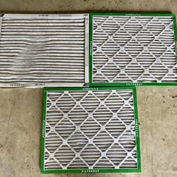 AC Air Filters – 2 Pack 20x23x1 + 1 Pack 20x24x1 – HVAC Replacement Filters