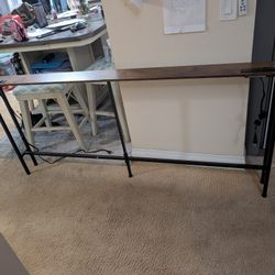 Narrow Console Table With Outlets