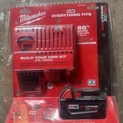 milwaukee charger and battery 