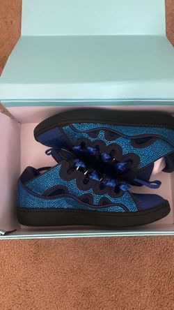 Blue Rinestone Lanvins 