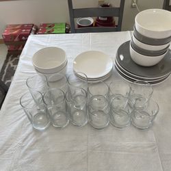 Complete Project 62 Dish & Glass Set