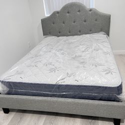 Cama Full Size Nueva En Caja Incluye Colchon