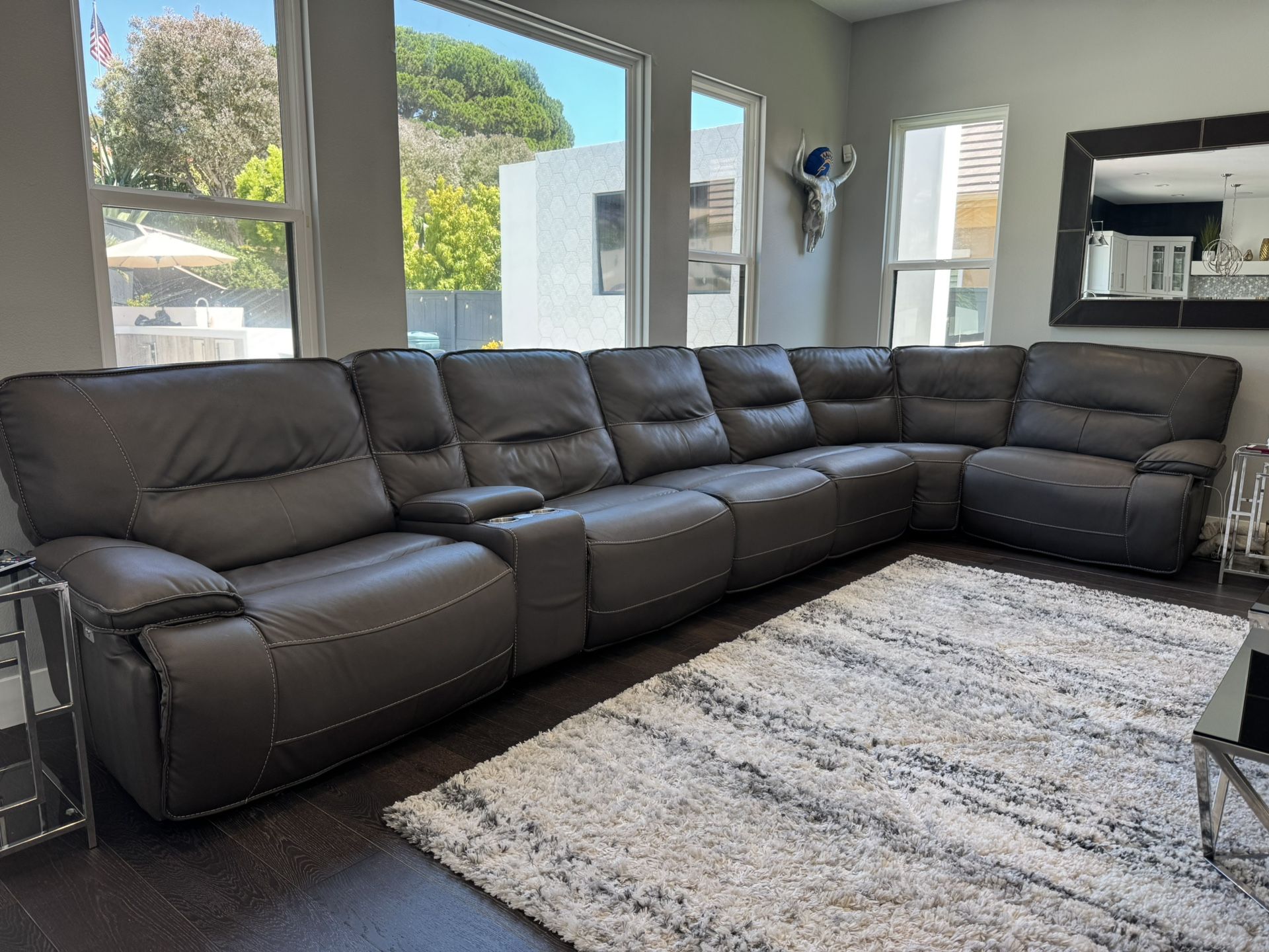 Sectional Leather Couch
