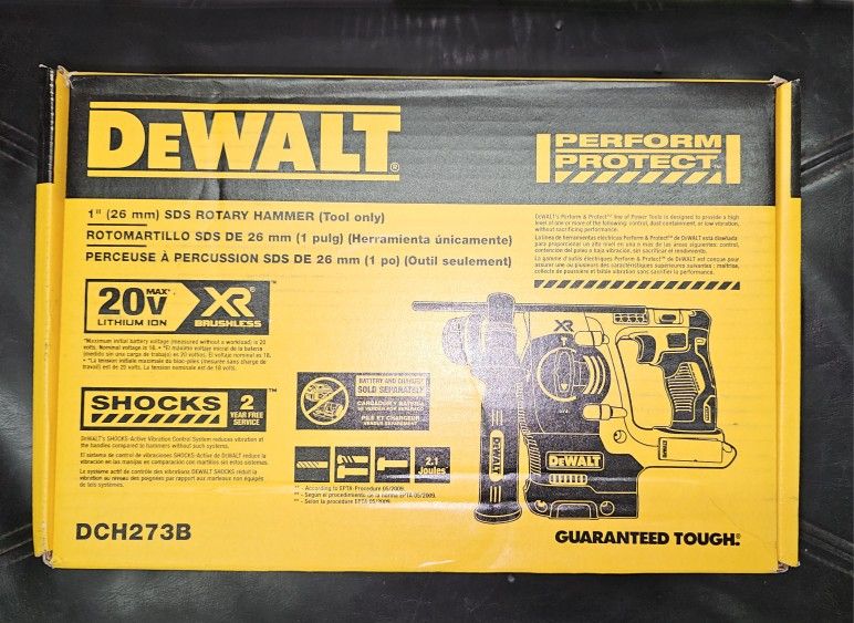 DEWALT
20V MAX XR Cordless Brushless 1 in. SDS Plus L-Shape Rotary Hammer (Tool Only)
