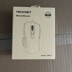 Tecknet wired mouse