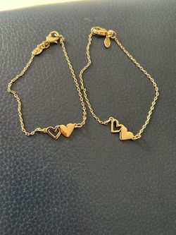 Heart bracelets