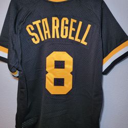 Mitchell & Ness Pittsburgh Pirates #8 Stargell Baseball Jersey NWT Sz LARGE