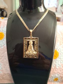Caridad Del Cobre, Dije Y Cadena