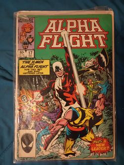 Alpha flight Dec 17 the x men and alpha flight