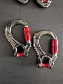 DMM yoke kwiklock w/ rope spacers