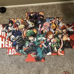 My Hero Academia Canvas Wall Art