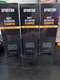 Spartan shampoo 3 boxes