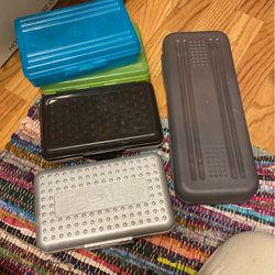 Plastic Containers for Pencils 