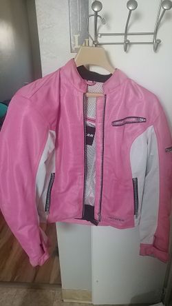 Womens pink riding jacket