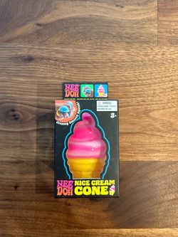 Nee Doh Nice Cream Cone Squishy Toy
