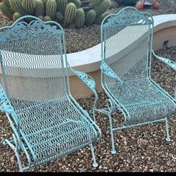 $120  IRON ROCKING CHAIRS 