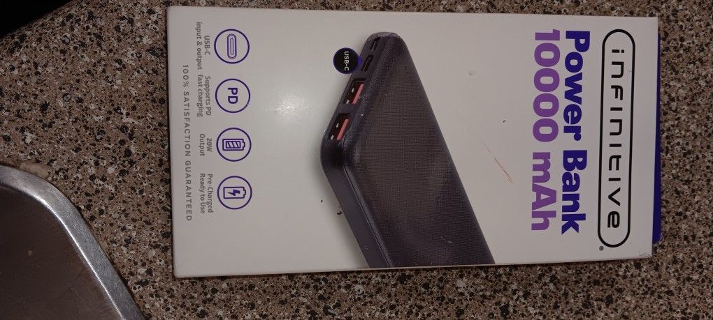 Portable Powerbank 10,000 mAh Charger