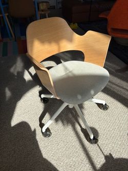IKEA FJÄLLBERGET Conference Chair with Custom Wheels