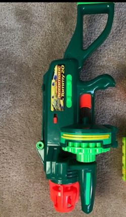 Air Blaster Motorized Automatic Tommy Gun 20 Dart
