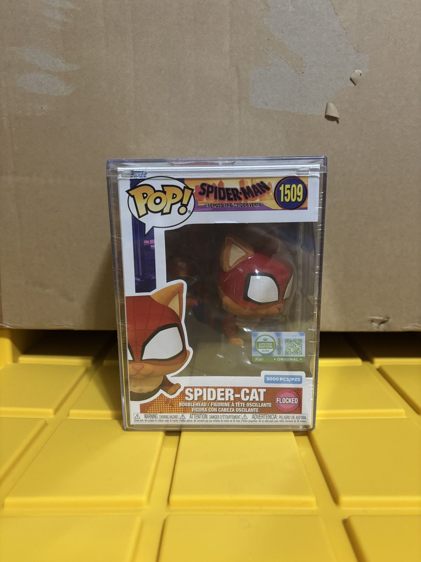 Sealed Funko Marvel Pop! Spider-Man Across the Spiderverse Spider-Cat LE 5000