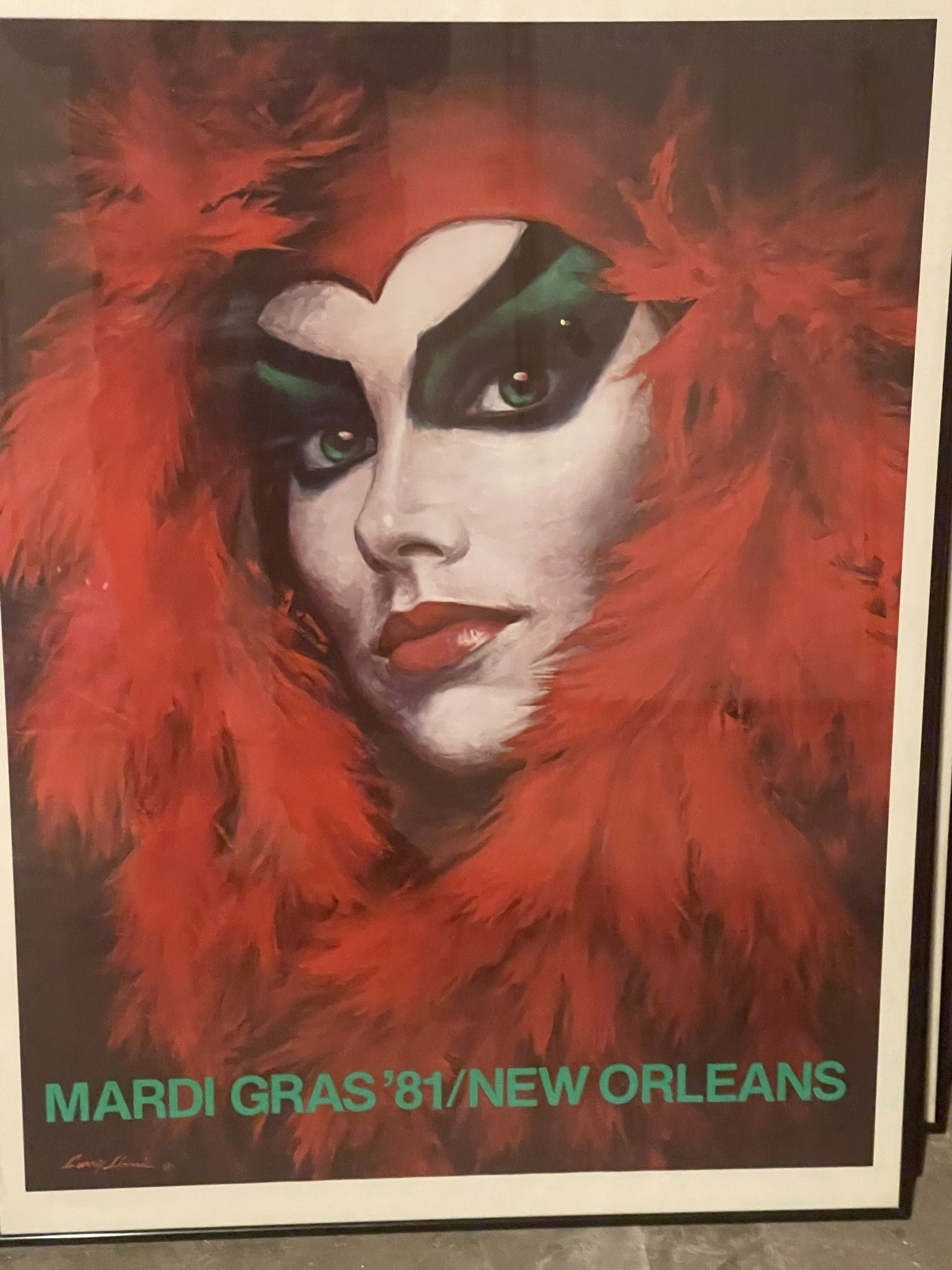 Mardi Gras Prints Larry Harris
