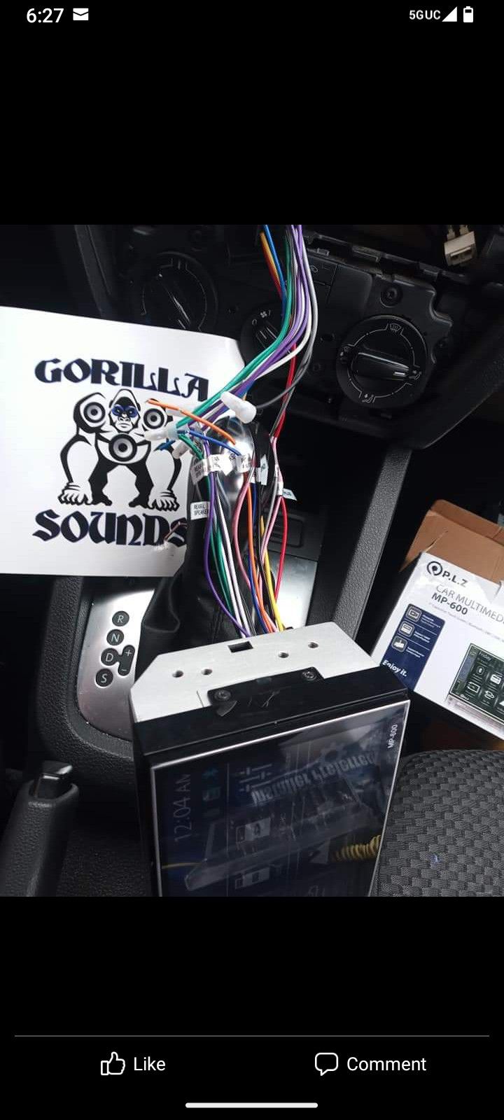 Car Audio System Available Installation 