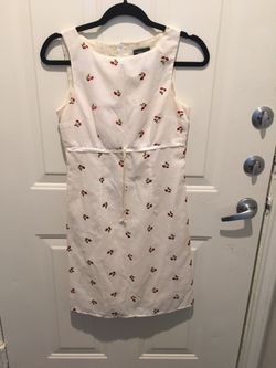 White flowery Dress