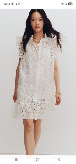 New H&M embroidered dress