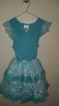 Little girls Elsa dress