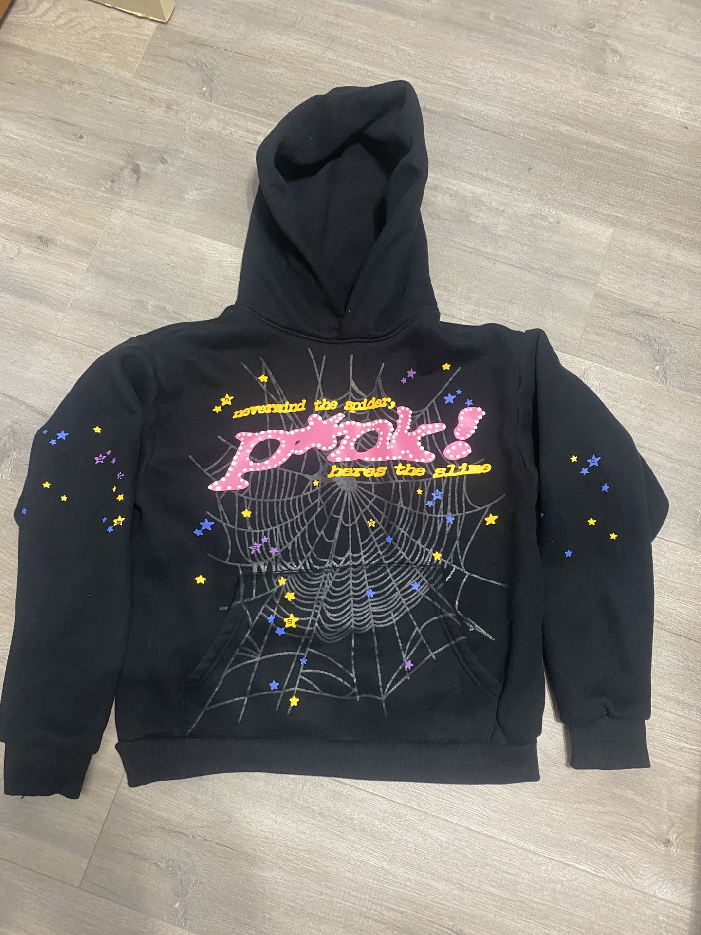 Sp5der hoodie p*nk