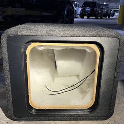 Kicker L7 12" Square Speaker Box (Two Available)