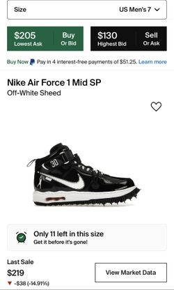 Off white Air Force 1 Mid Sheed