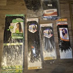 Crochet Hair Lot 