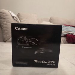 Canon PowerShot G7 X Mark III Camera