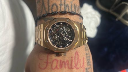 Gold skeleton Audemars Piguet